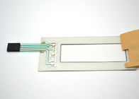 Interruptor de membrana grabado en relieve 3 de la bóveda del metal del botón con la ventana de exhibición clara