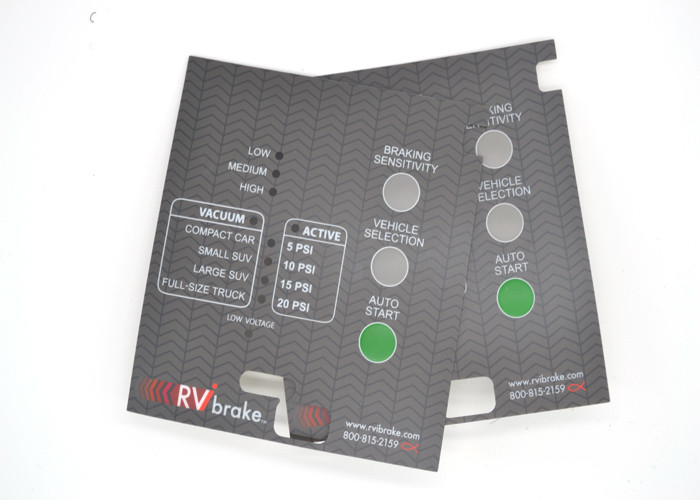 El panel multi del interruptor de membrana del botón para resistente de agua del aparato electrodoméstico