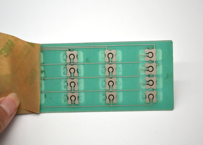 Tablero impermeable del interruptor de membrana, teclado de membrana de encargo no táctil