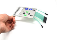 Interruptor de membrana del regulador de impresora LED con los botones grabados en relieve táctiles