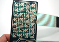 Teclado táctil grabado en relieve del interruptor de membrana, interruptor de membrana de la bóveda del metal