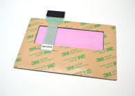 Interruptor de membrana táctil grabado en relieve ANIMAL DOMÉSTICO con la exhibición transparente coloreada rosa