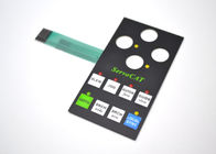 Interruptor de membrana multi flexible de las llaves LED con la superficie brillante y táctil