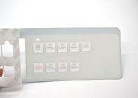 El panel resistente del interruptor de membrana del rasguño para el logotipo del cliente del microchip