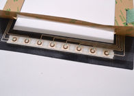 Teclado retroiluminado durable del interruptor de membrana con la ventana clara para el equipo del instrumento