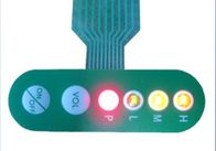 Panel de control retroiluminado impermeable del interruptor de membrana del LED para los dispositivos industriales