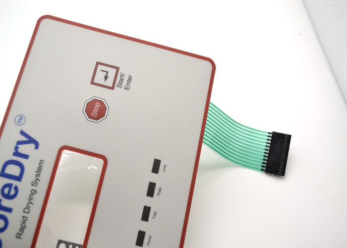 El panel plano no táctil del teclado de membrana para seco de base en sistema de sequía rápido