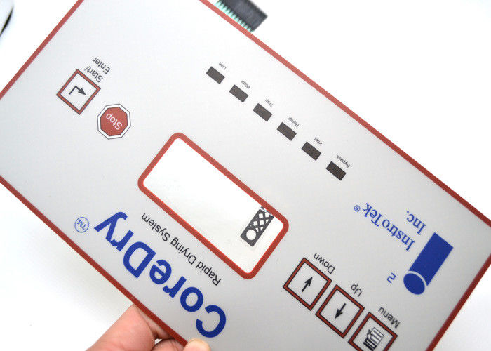 El panel plano no táctil del teclado de membrana para seco de base en sistema de sequía rápido
