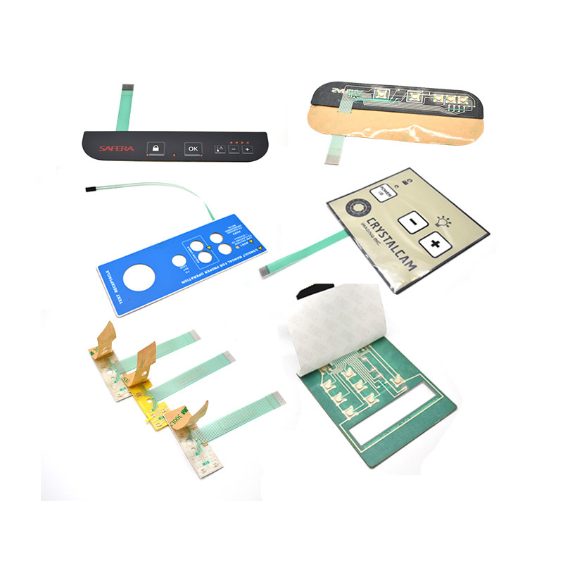 Plástico blanco de Oven Membrane Switch Panel Customized de la microonda