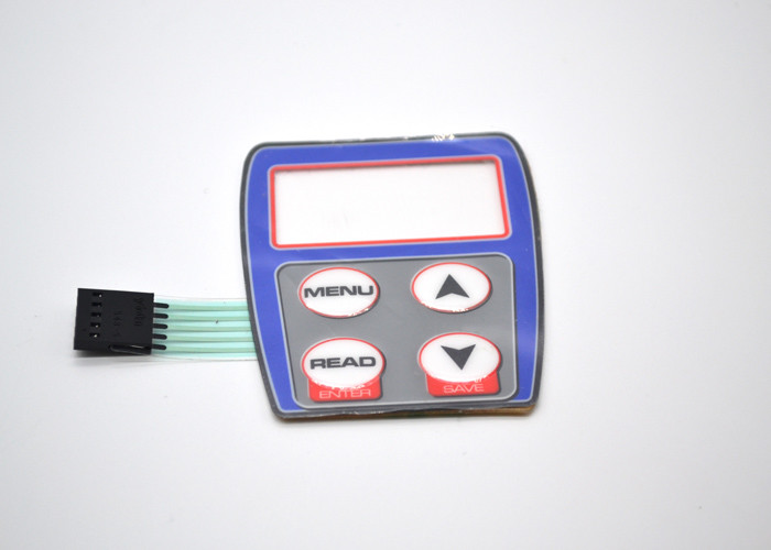 Interruptor de grabación en relieve del tacto de la membrana de las llaves con 4 la certificación de la bóveda ISO9001 del metal